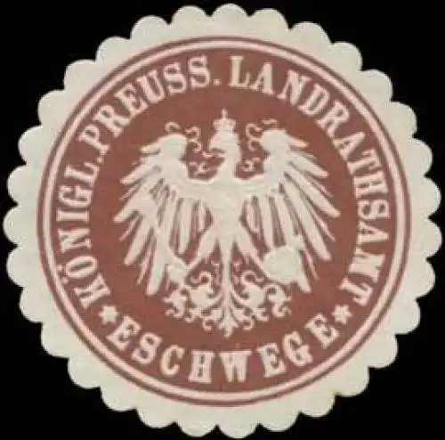 K.Pr. Landrathsamt Eschwege