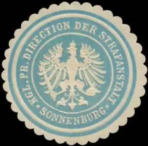 K.Pr. Direction der Strafanstalt Sonneburg