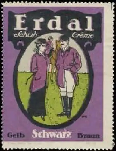 Erdal Schuhcreme Pferdesport Jockey