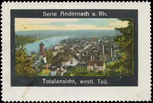 Totalansicht von Andernach