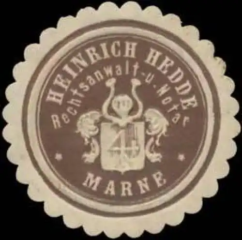 Rechtsanwalt- und Notar Heinrich Hedde