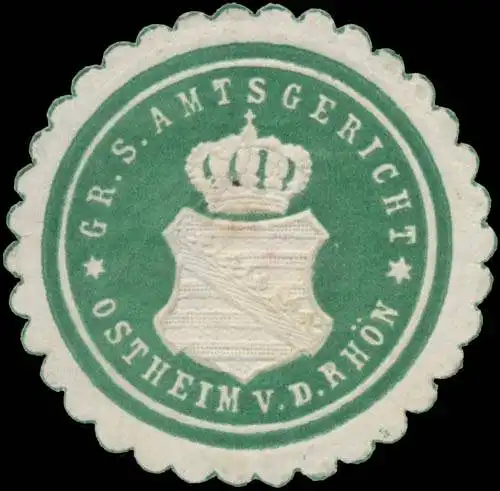 Gr. S. Amtsgericht Ostheim v.d. RÃ¶hn