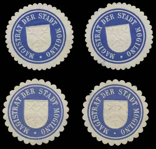 Mogilno Pommern Sammlung Siegelmarken