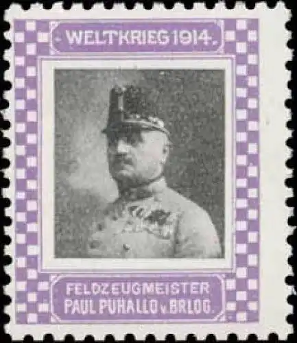 Feldzeugmeister Paul Puhallo von Brlog