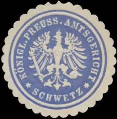 K.Pr. Amtsgericht Schwetz