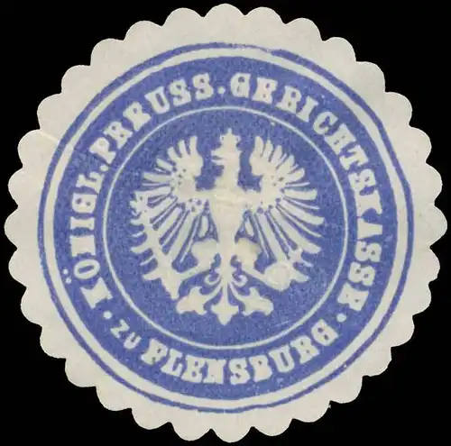 K.Pr. Gerichtskasse zu Flensburg