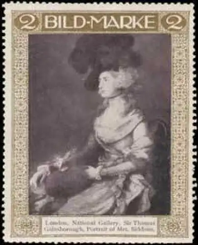 Portrait of Mrs. Siddons