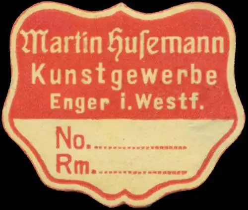 Kunstgewerbe Martin Husemann