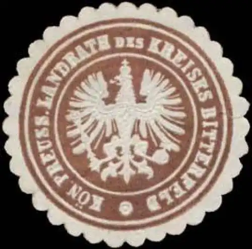 K.Pr. Landrath des kreises Bitterfeld