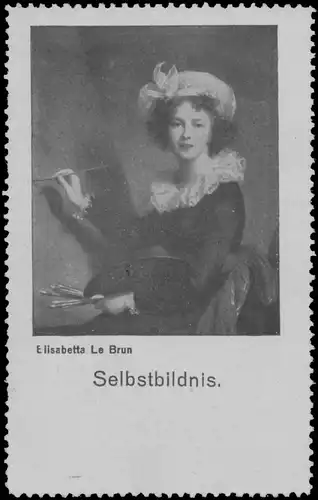 Selbstbildnis Elisabetta Le Brun