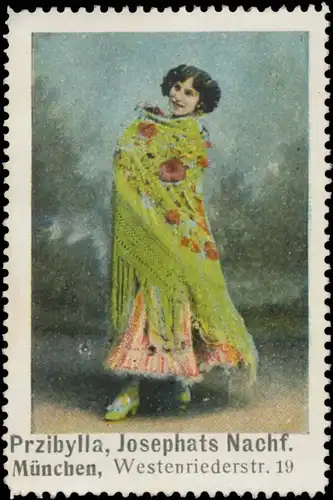 Frau mit Stola