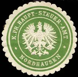 K.Pr. Haupt - Steuer - Amt - Nordhausen