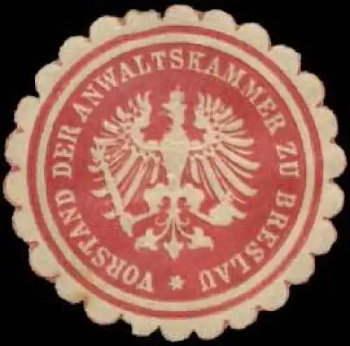 Vorstand der Anwaltskammer zu Breslau