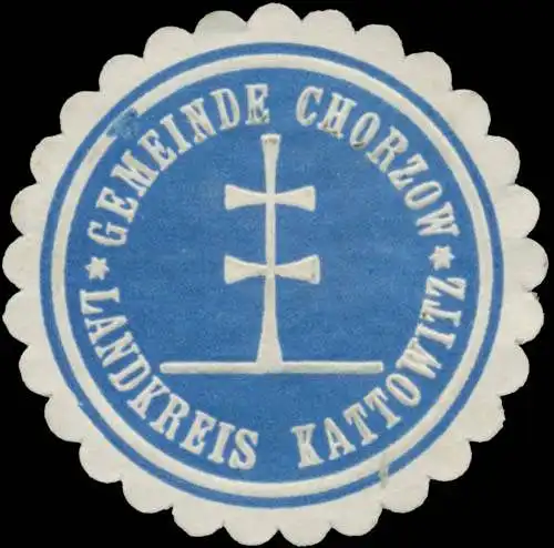 Gemeinde Chorzow Landkreis Kattowitz/Schlesien