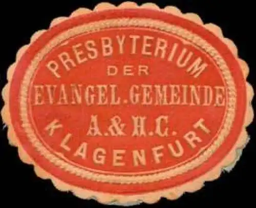 Presbyterium der Evangel. Gemeinde A. & H.C. Klagenfurt