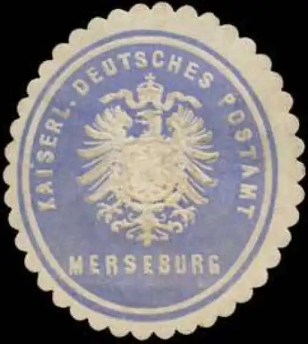 K. Deutsches Postamt Merseburg