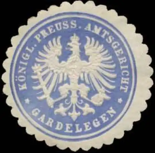 K. Pr. Amtsgericht Gardelegen