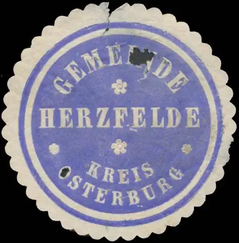 Gemeinde Herzfelde Kreis Osterburg