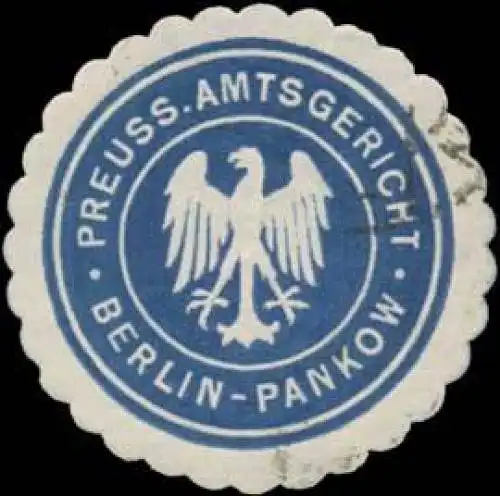 Preuss. Amtsgericht Berlin-Pankow