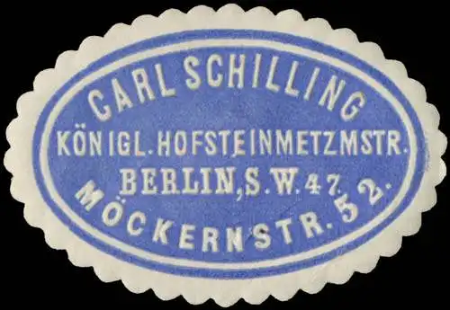 Steinmetzer Carl Schilling