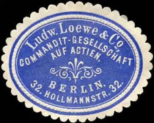 Ludw. Loewe & Co. - Commandit - Gesellschaft auf Actien - Berlin