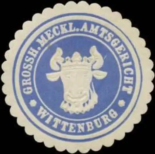 Grossh. Meckl. Amtsgericht Wittenburg