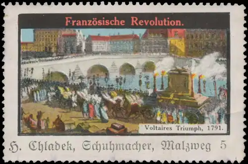 1791 Voltaires Triumph