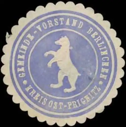 Gemeinde-Vorstand Berlinchen