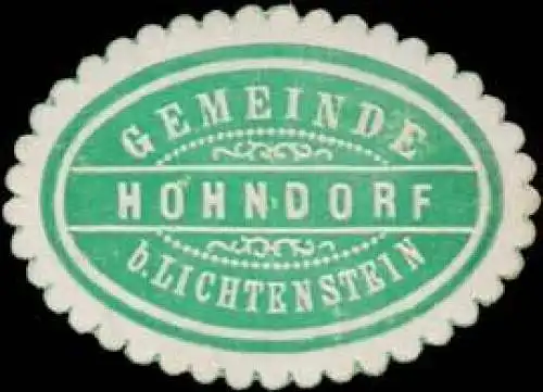 Gemeinde Hohndorf bei Lichtenstein