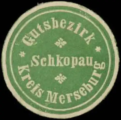 Gutsbezirk Schkopau