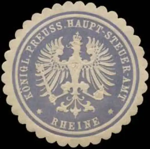 K.Pr. Haupt-Steuer-Amt Rheine