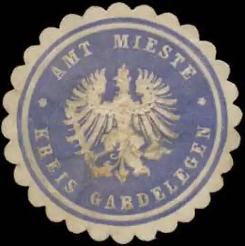 Amt Mieste Kreis Gardelegen