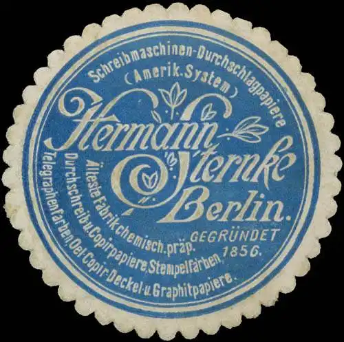 Papierfabrik Hermann Sternke