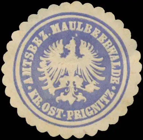 Amtsbezirk Maulbeerwalde Kreis Ost-Prignitz