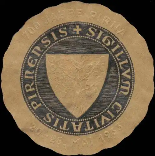 Sigillum civitatis pirnensis - Pirna