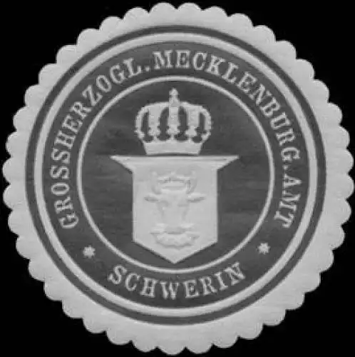 Gr. Mecklenburg. Amt Schwerin