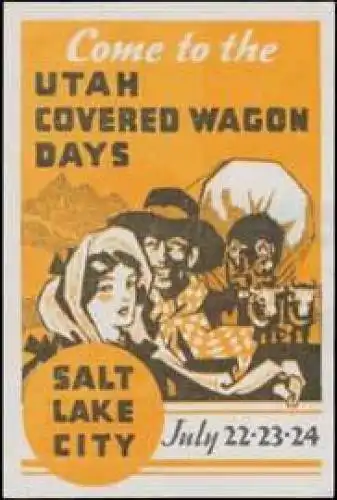 Utah covered wagon days