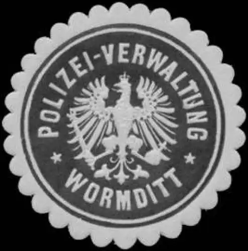 Polizei-Verwaltung Wormditt