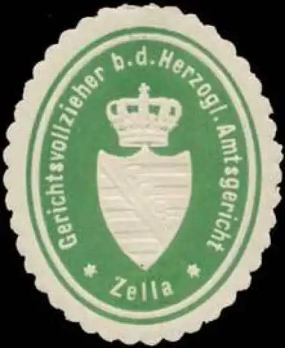 Gerichtsvollzieher bei dem H. Amtsgericht Zella