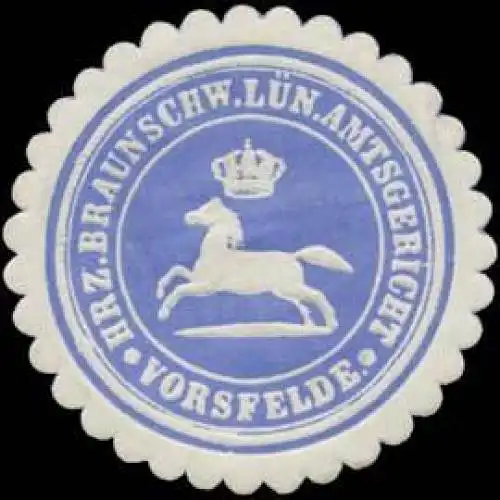 H. Braunschweig. L. Amtsgericht Vorsfelde