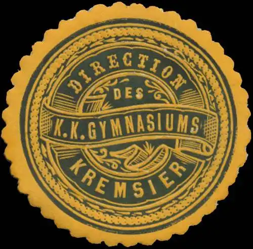 Direction des K.K. Gymnasiums Kremsier