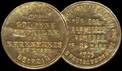 Gold Medaille - Internationale Kochkunst und Fachausstellung