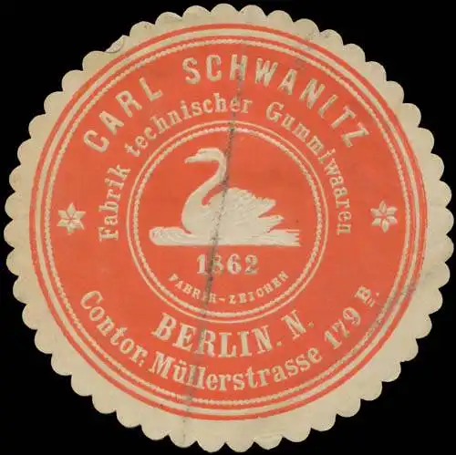 Fabrik technischer Gummiwaaren Carl Schwanitz