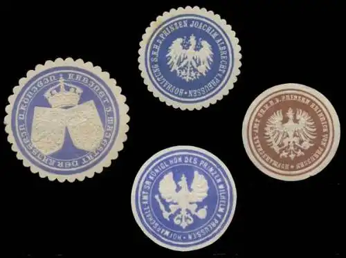 Monarchie Prinzen Sammlung Siegelmarken