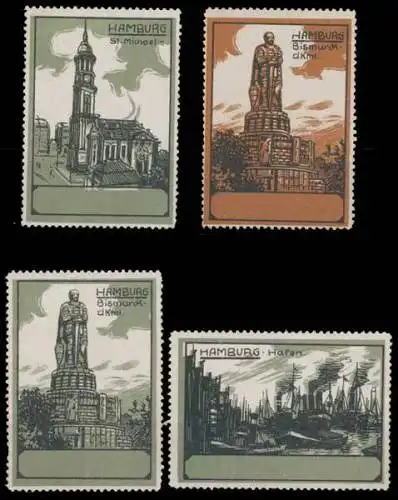 Hamburg Sammlung Reklamemarken