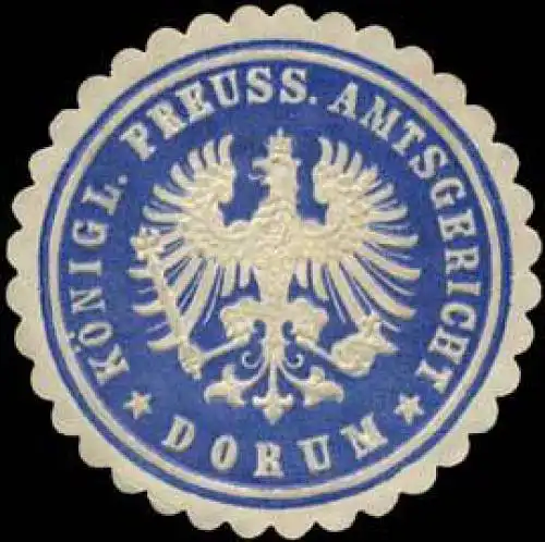 K. Pr. Amtsgericht - Dorum