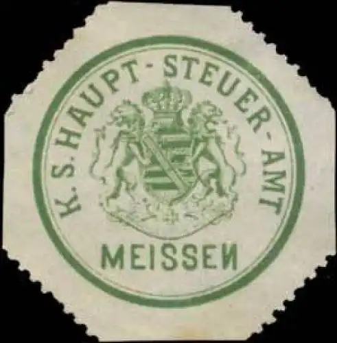 K.S. Haupt-Steuer-Amt Meissen