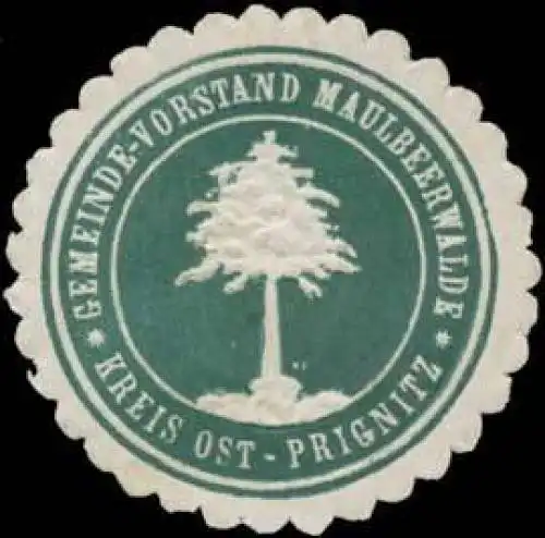 Gemeinde-Vorstand Maulbeerwalde