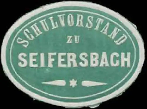 Schulvorstand zu Seifersbach