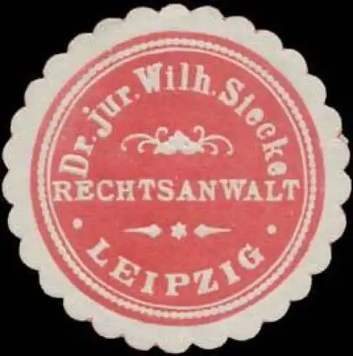 Rechtsanwalt Dr. jur. Wilhelm Stecke